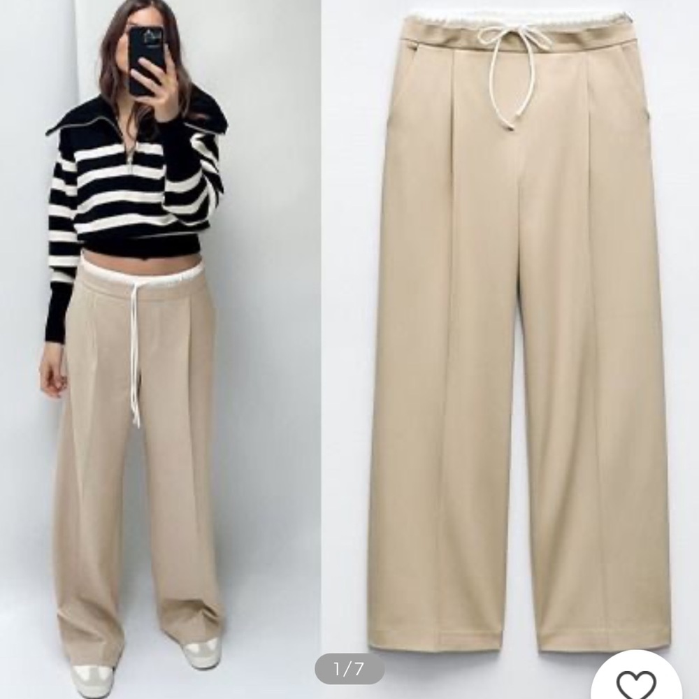 ZARA COMBO BOXER PANT